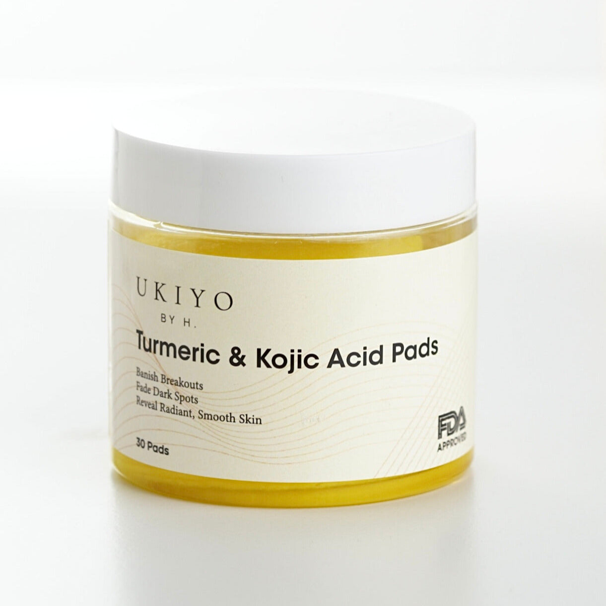 Kojic Acid & Turmeric Exfoliating Pads (30 Pads)