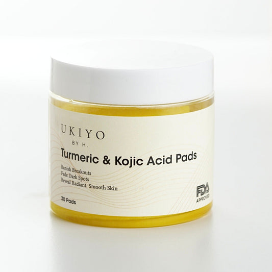 Kojic Acid & Turmeric Exfoliating Pads (30 Pads)
